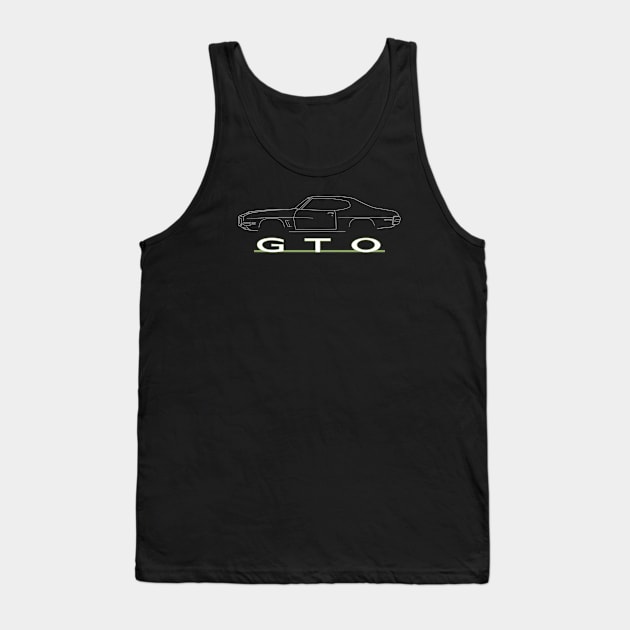 1972 Pontiac GTO Tank Top by earth angel